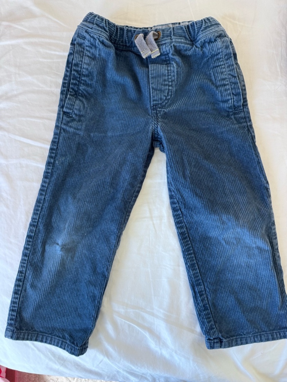 Mini Boden Blue Corduroy Kids Pants